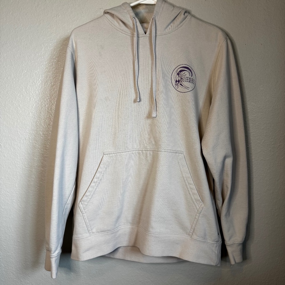 O'Neil Hoodie Mens Fifty Two Pullover Color Fog Size S